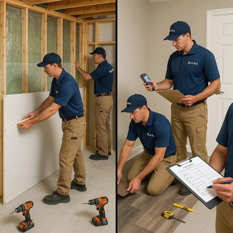 Repairs and Reconstruction process in Vassar, MI
